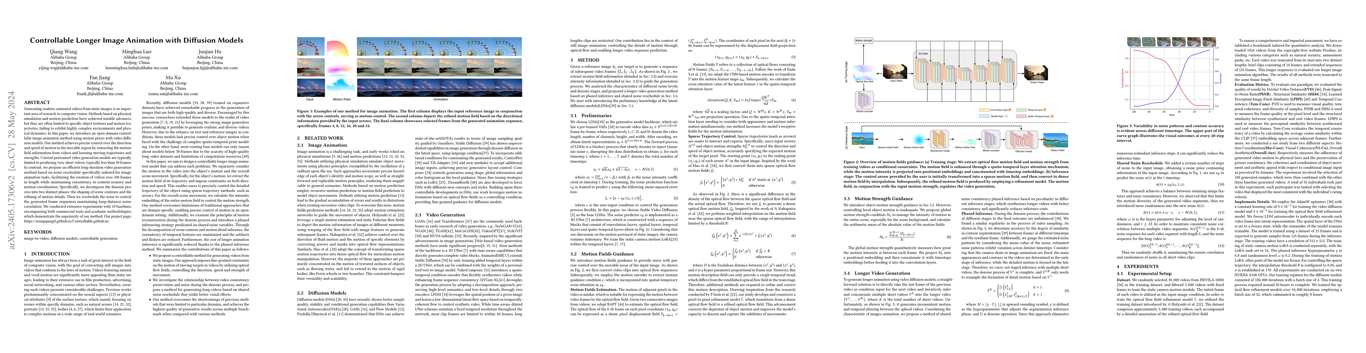 Thumbnail for Controllable Longer Image Animation with Diffusion Models