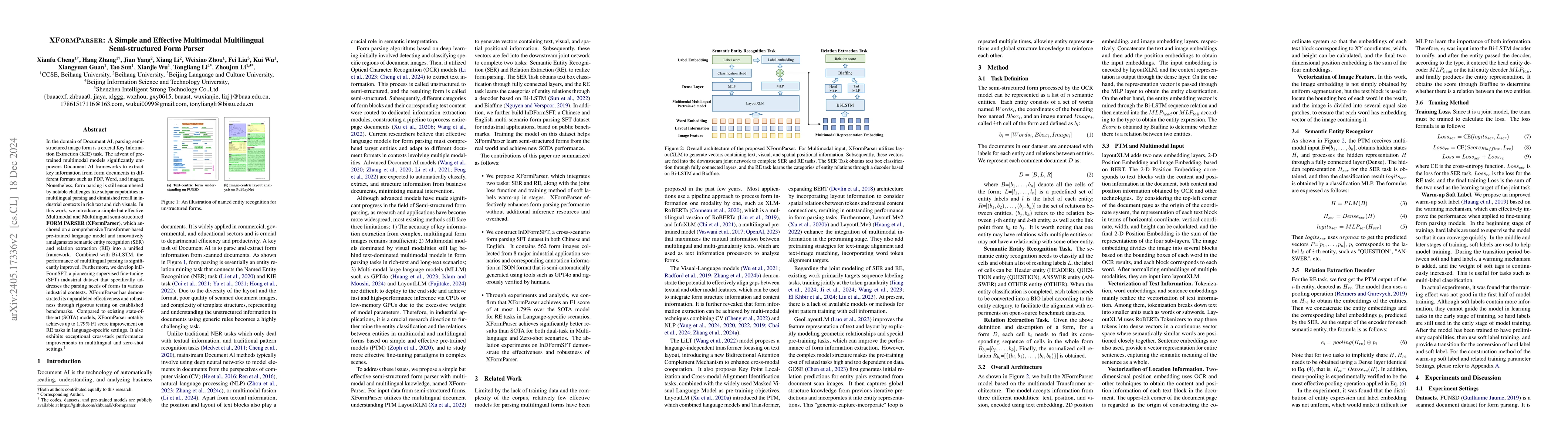 Thumbnail for XFormParser: A Simple and Effective Multimodal Multilingual
  Semi-structured Form Parser