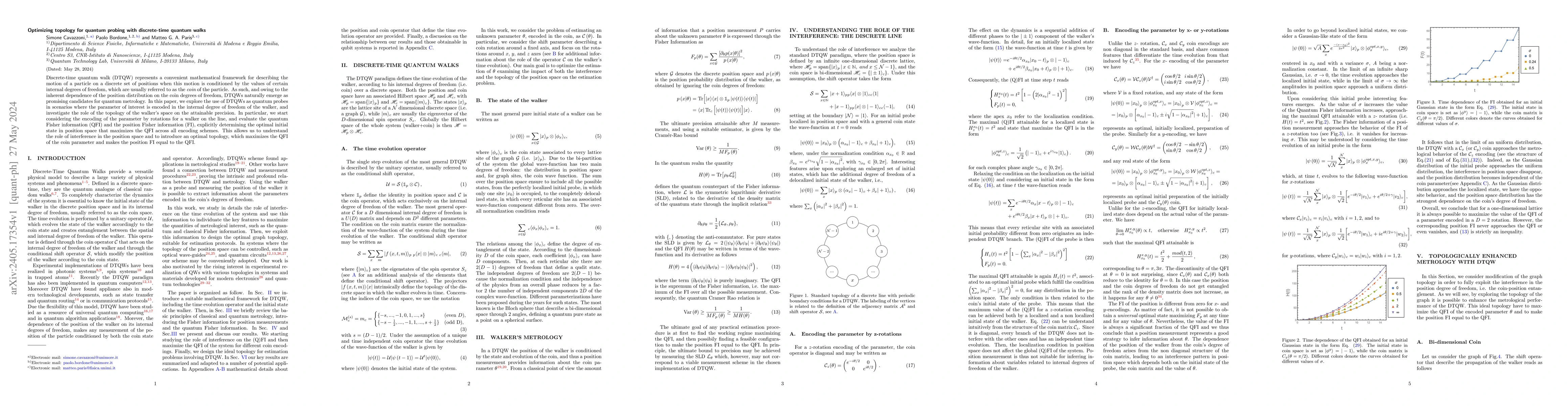 Thumbnail for Optimizing topology for quantum probing with discrete-time quantum walks
