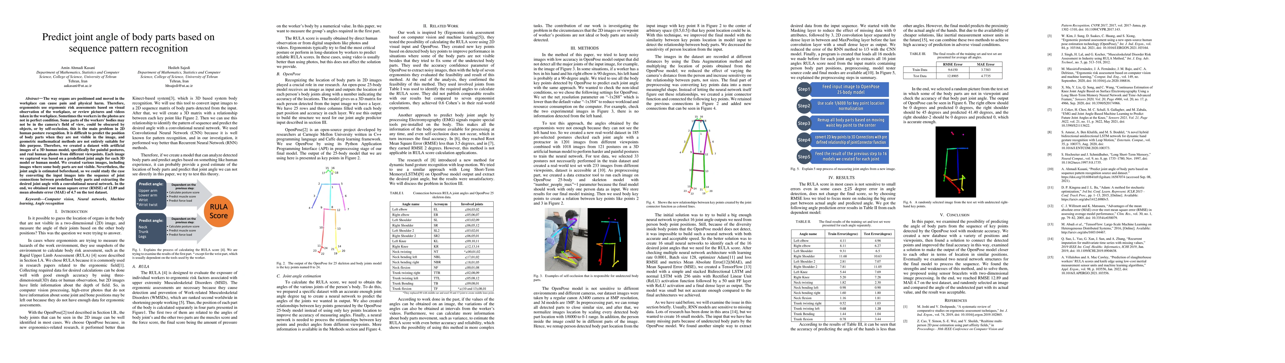 Thumbnail for Predict joint angle of body parts based on sequence pattern recognition