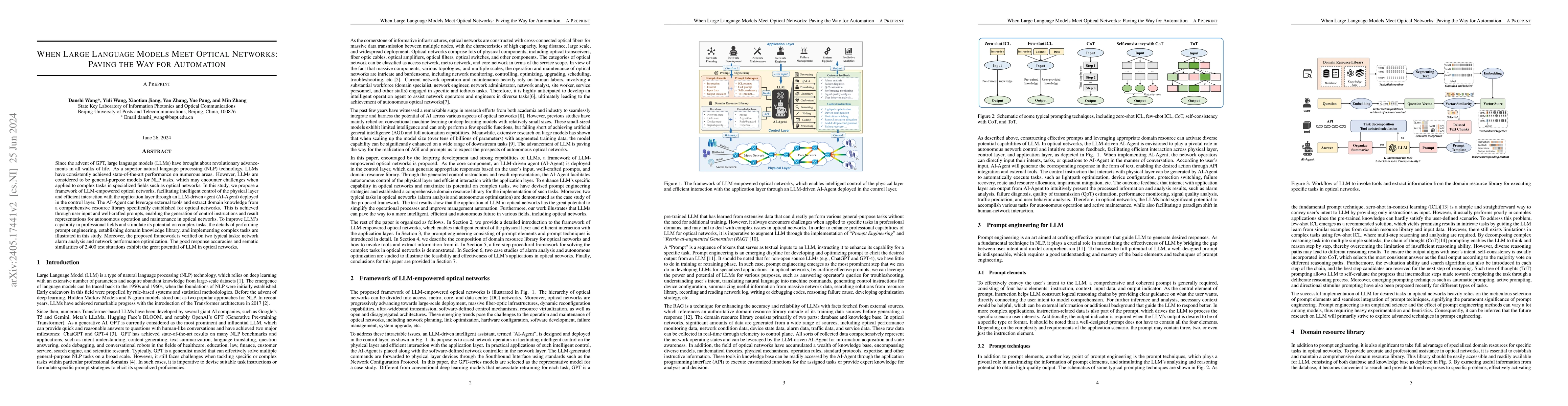 Thumbnail for When Large Language Models Meet Optical Networks: Paving the Way for
  Automation