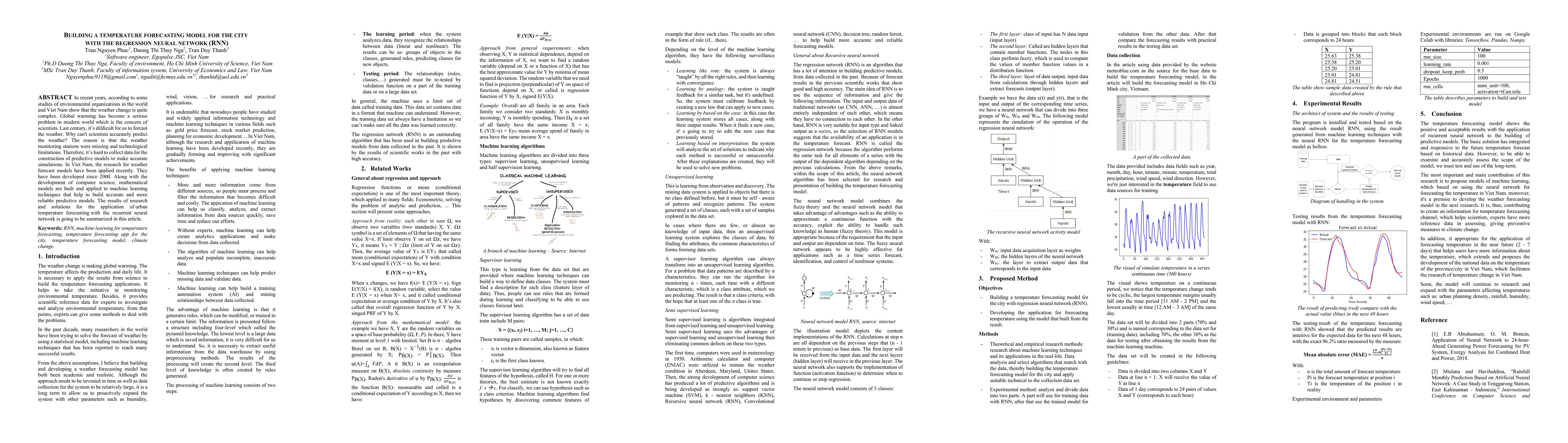 Thumbnail for Building a temperature forecasting model for the city with the
  regression neural network (RNN)