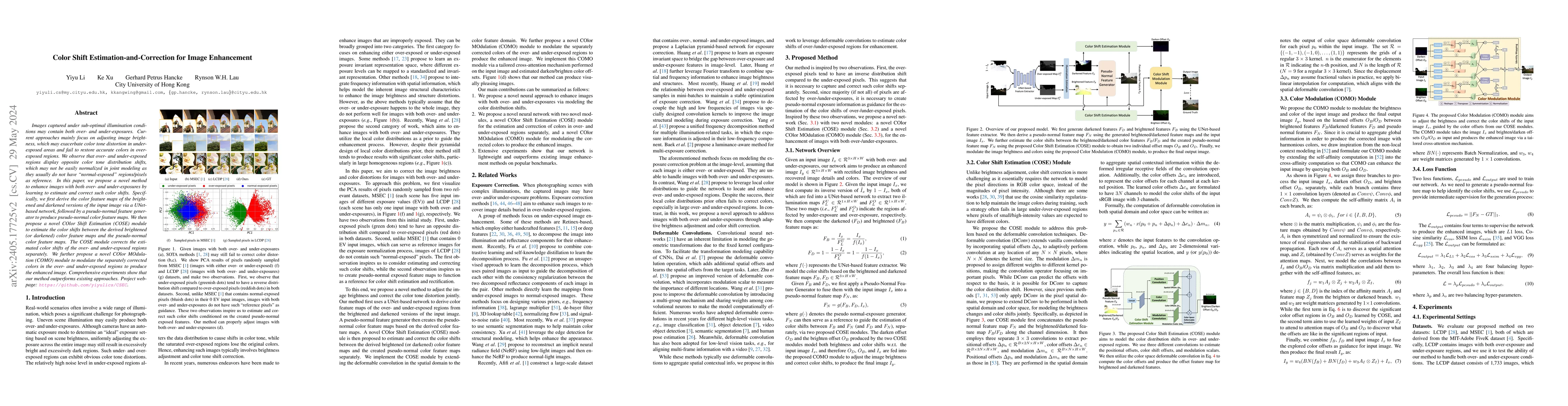 Thumbnail for Color Shift Estimation-and-Correction for Image Enhancement