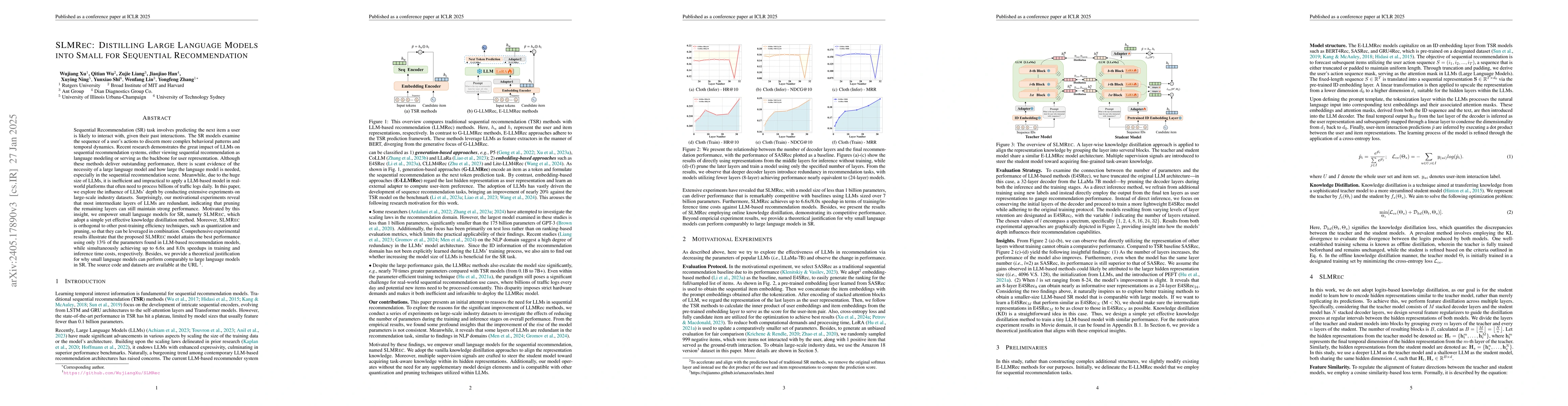 Thumbnail for SLMRec: Empowering Small Language Models for Sequential Recommendation