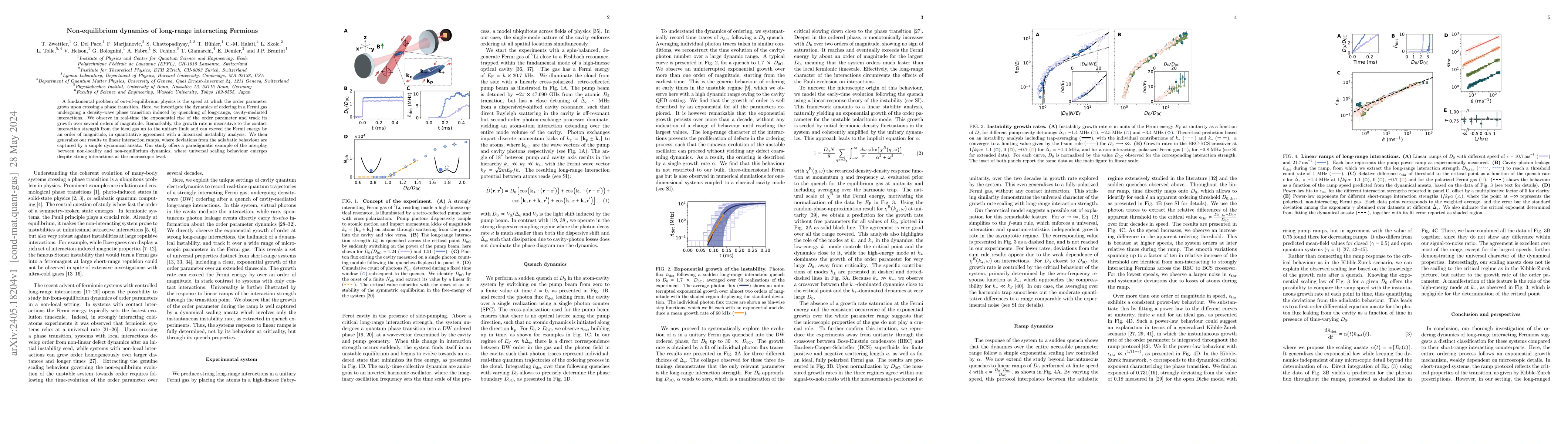 Thumbnail for Non-equilibrium dynamics of long-range interacting Fermions