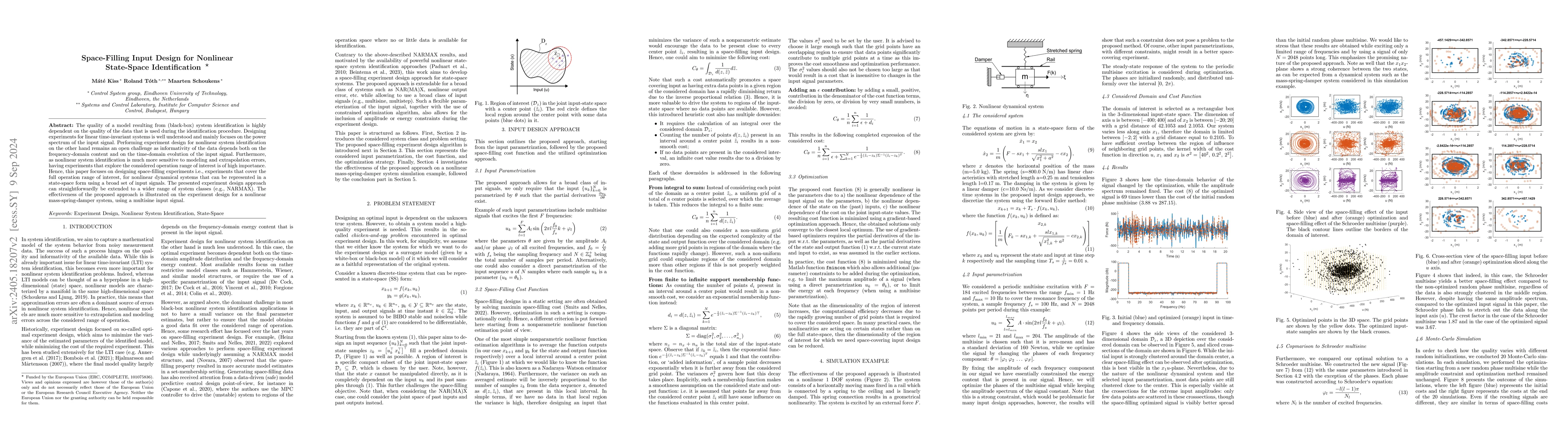 Thumbnail for Space-Filling Input Design for Nonlinear State-Space Identification
