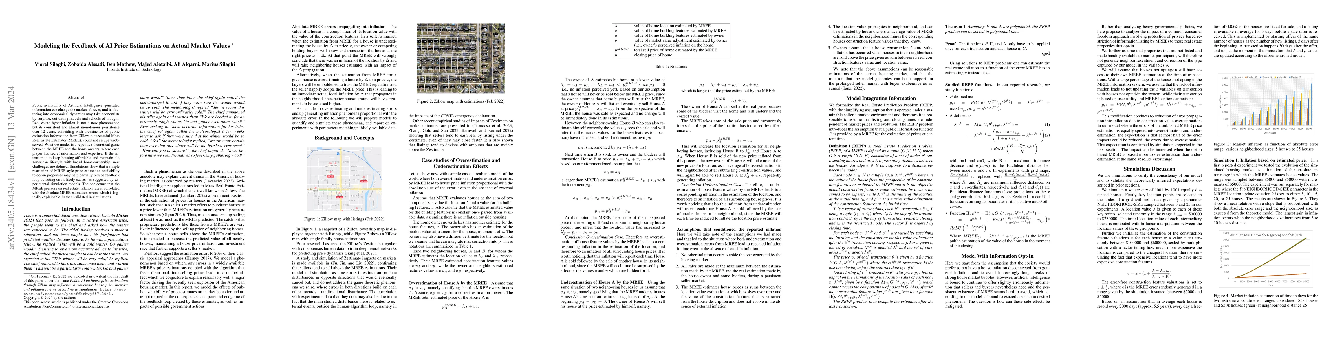 Thumbnail for Modeling the Feedback of AI Price Estimations on Actual Market Values