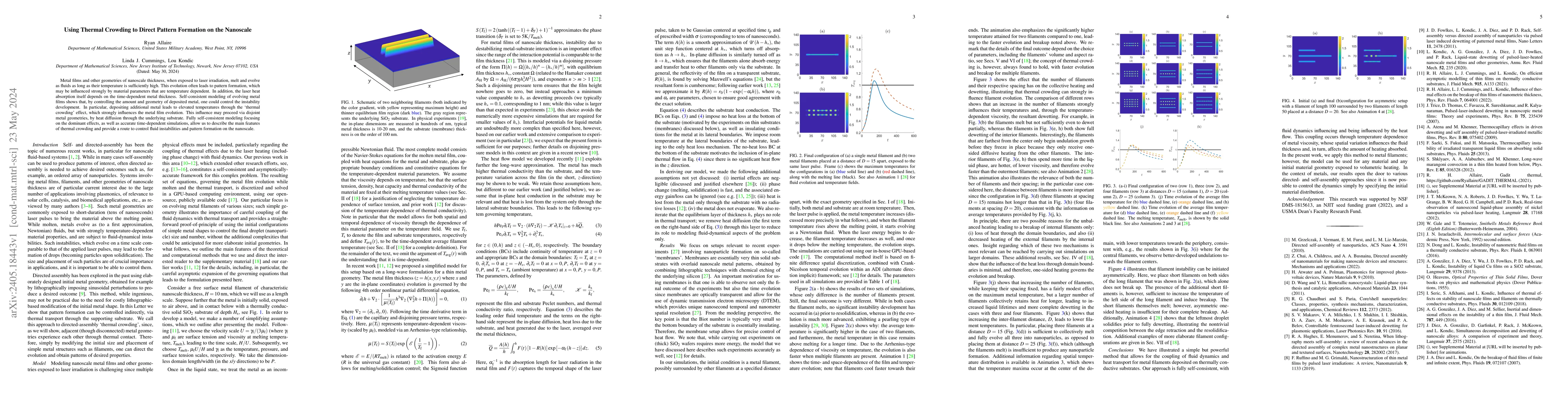 Thumbnail for Using Thermal Crowding to Direct Pattern Formation on the Nanoscale
