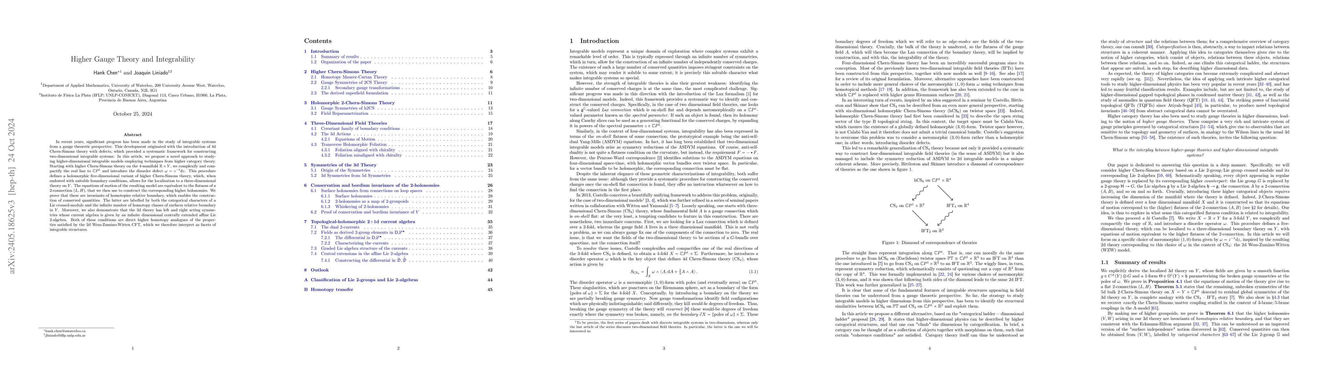 Thumbnail for Higher Gauge Theory and Integrability