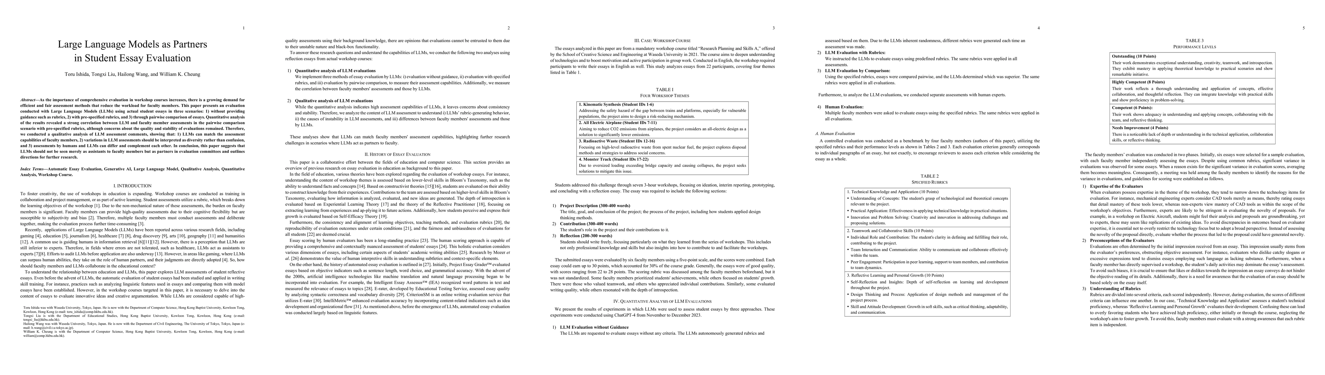 Thumbnail for Large Language Models as Partners in Student Essay Evaluation