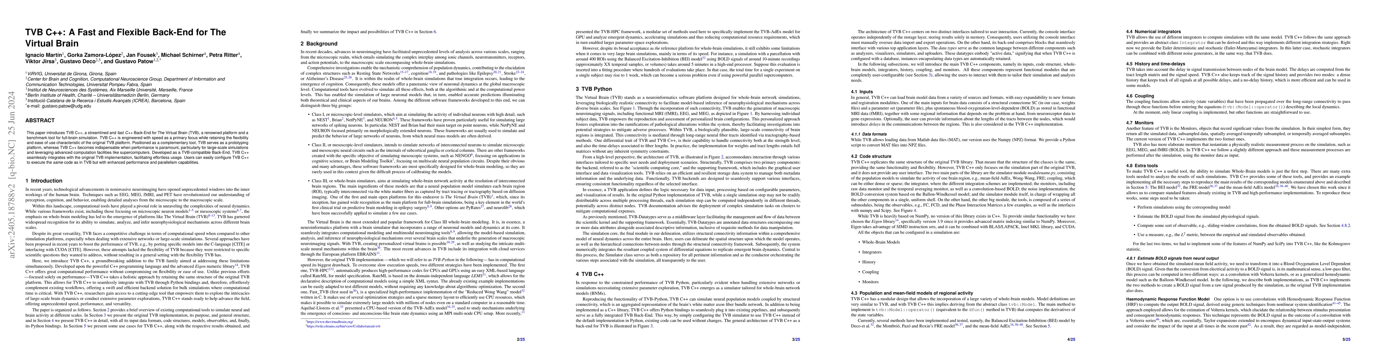 Thumbnail for TVB C++: A Fast and Flexible Back-End for The Virtual Brain