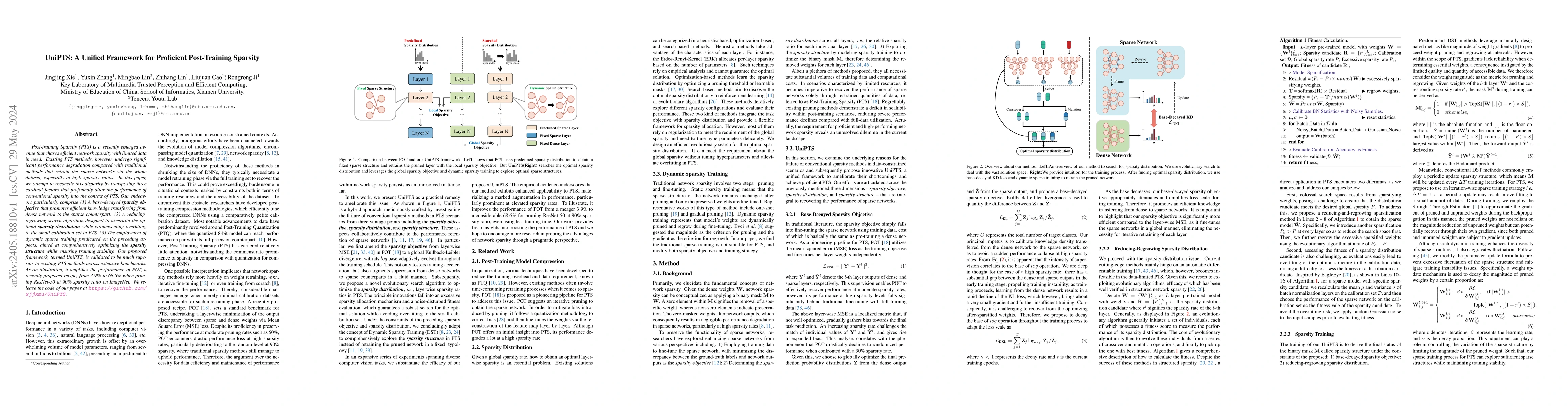 Thumbnail for UniPTS: A Unified Framework for Proficient Post-Training Sparsity