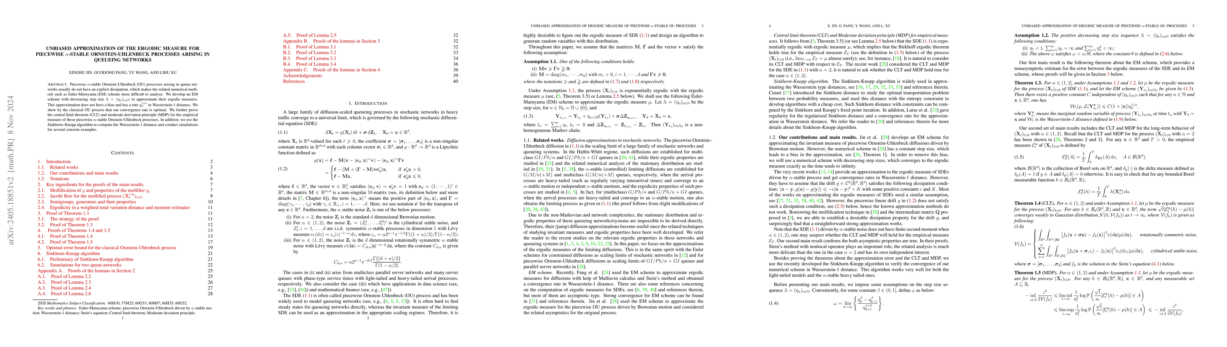 Thumbnail for Approximation of the steady state for piecewise stable
  Ornstein-Uhlenbeck processes arising in queueing networks