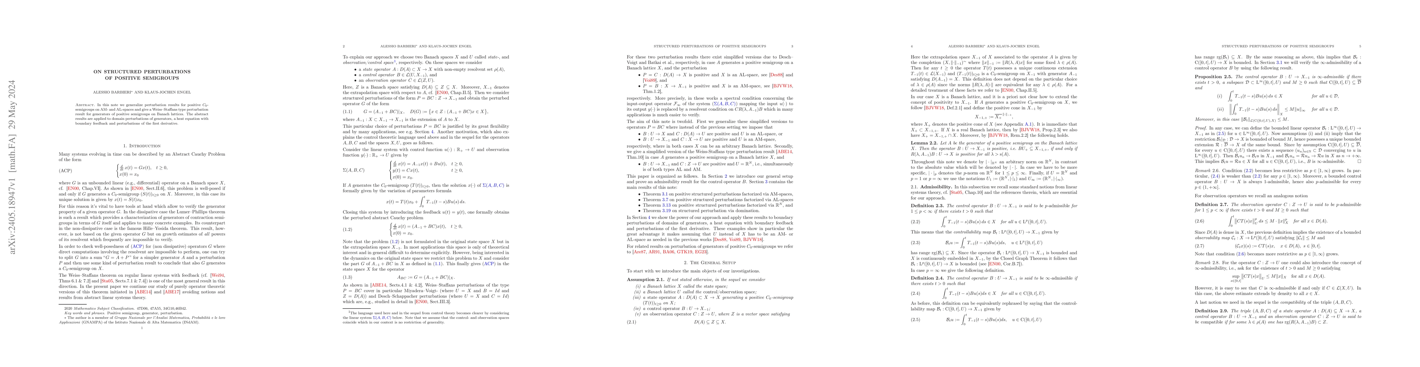 Thumbnail for On Structured Perturbations of Positive Semigroups