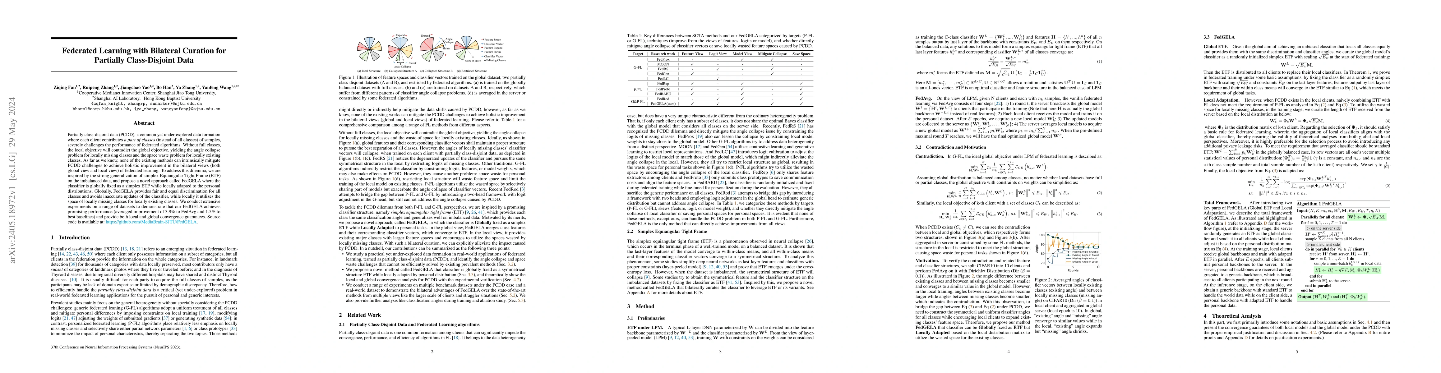 Thumbnail for Federated Learning with Bilateral Curation for Partially Class-Disjoint
  Data
