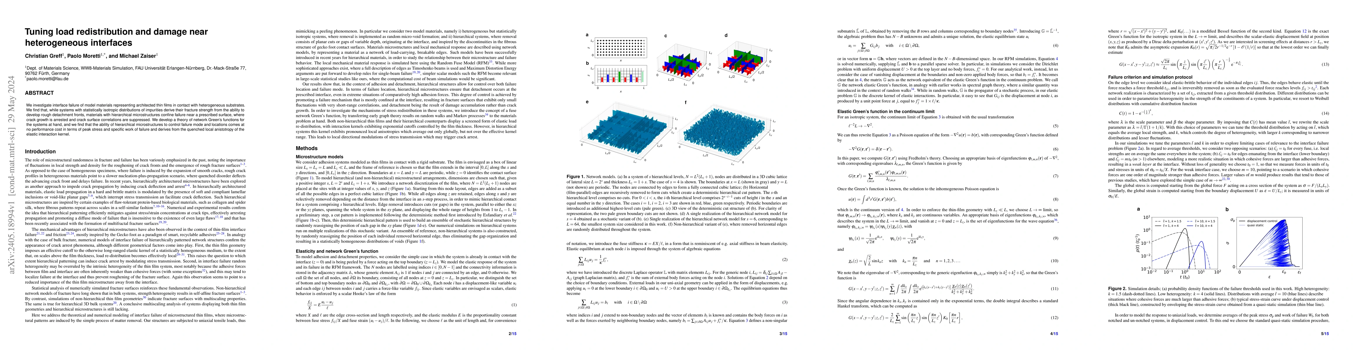 Thumbnail for Tuning load redistribution and damage near heterogeneous interfaces