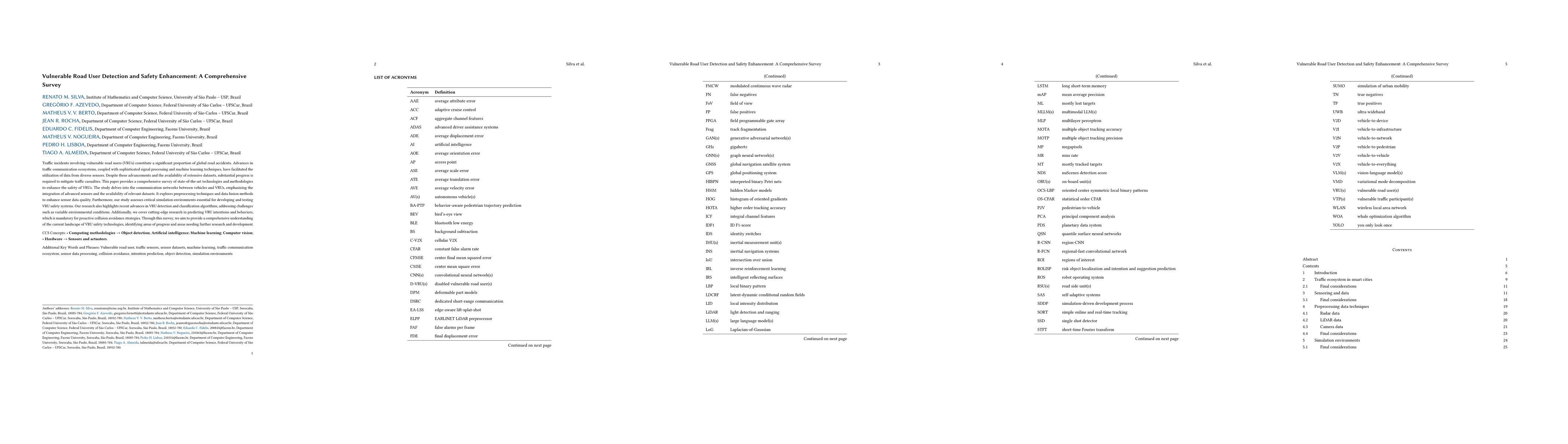 Thumbnail for Vulnerable Road User Detection and Safety Enhancement: A Comprehensive
  Survey