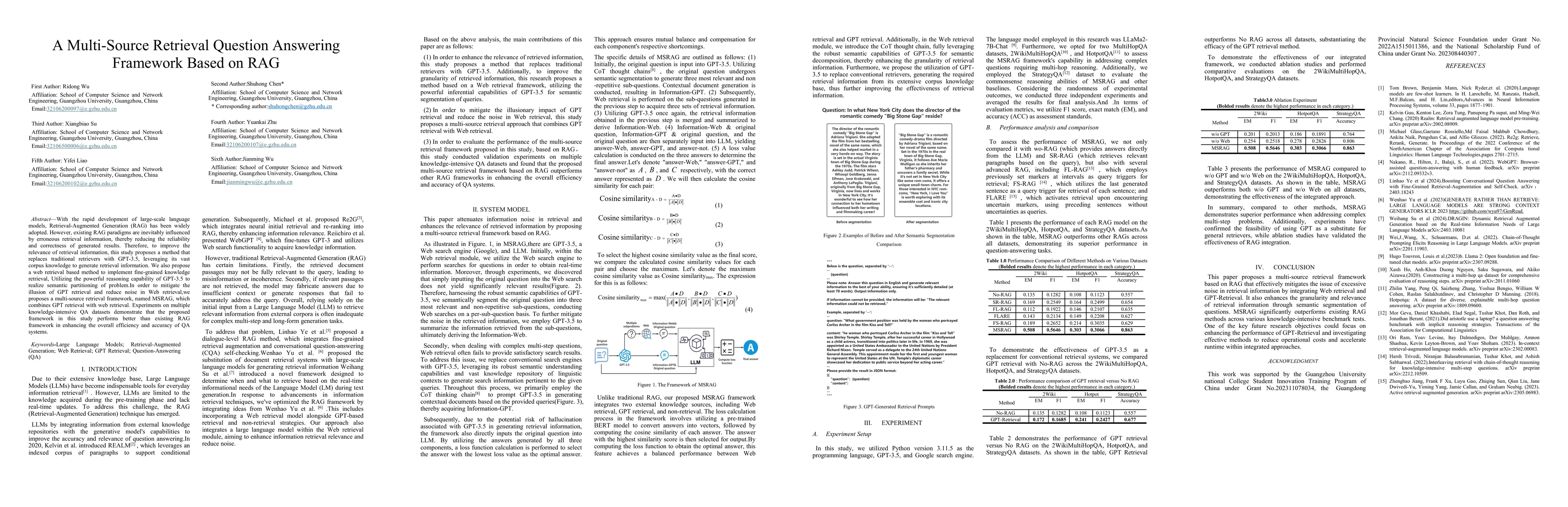 Thumbnail for A Multi-Source Retrieval Question Answering Framework Based on RAG
