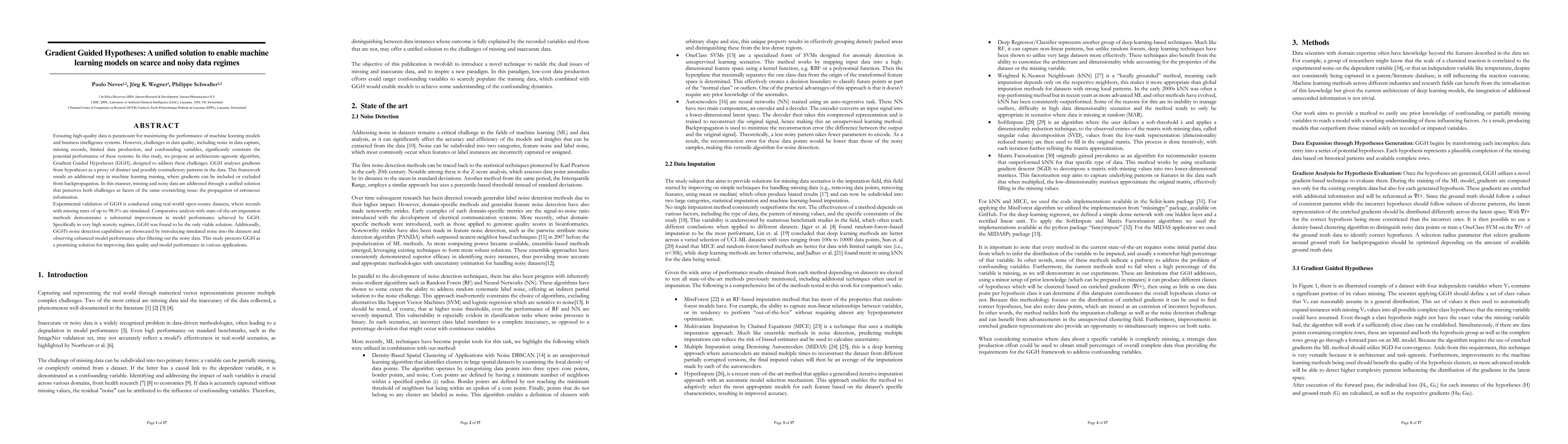 Thumbnail for Gradient Guided Hypotheses: A unified solution to enable machine
  learning models on scarce and noisy data regimes