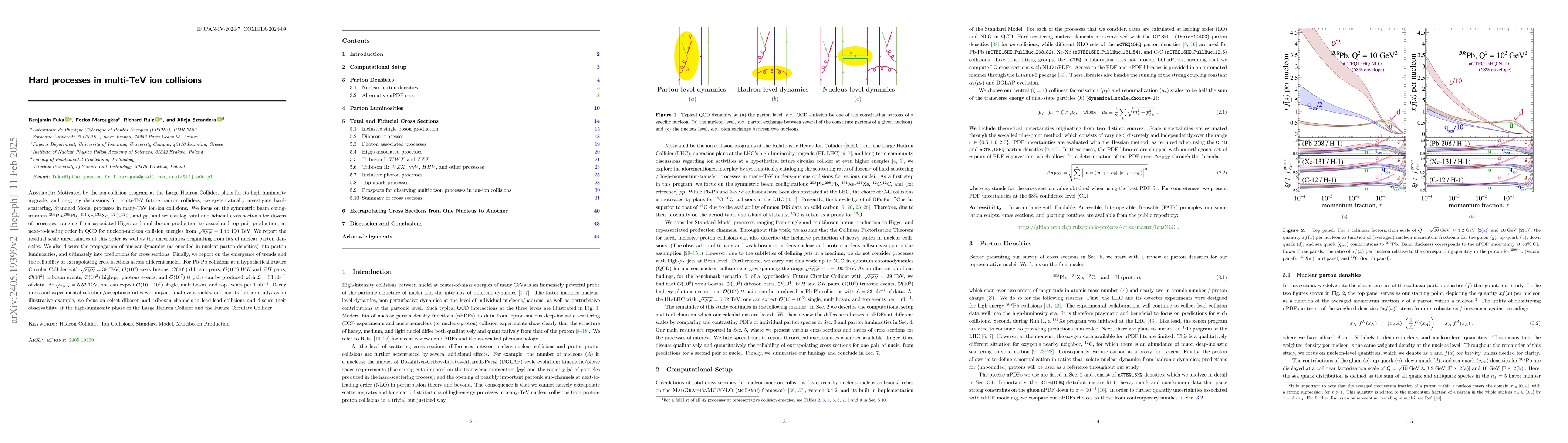 Thumbnail for Hard processes in multi-TeV ion collisions