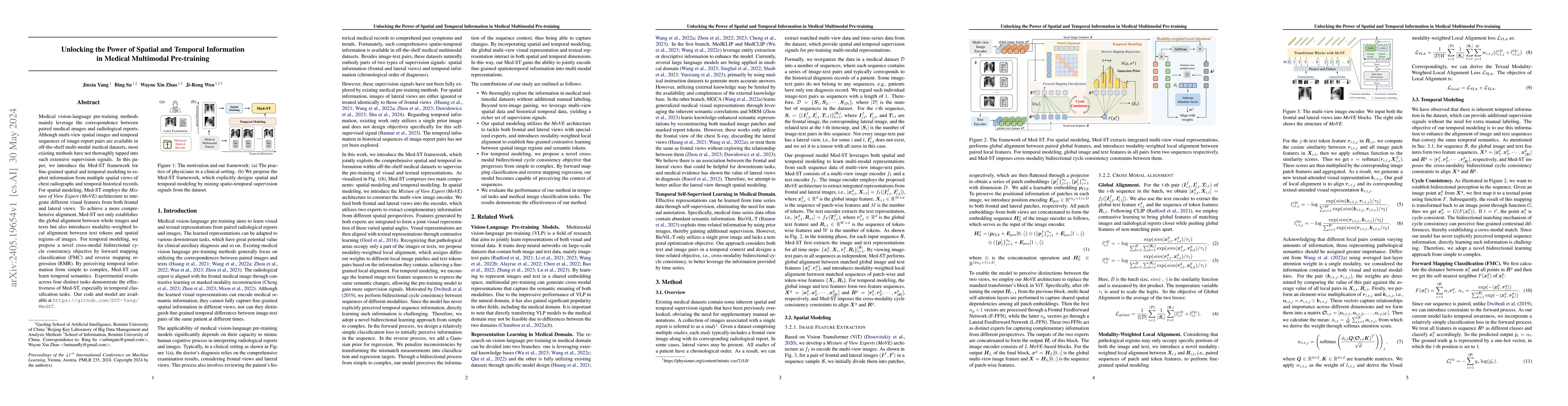 Thumbnail for Unlocking the Power of Spatial and Temporal Information in Medical
  Multimodal Pre-training