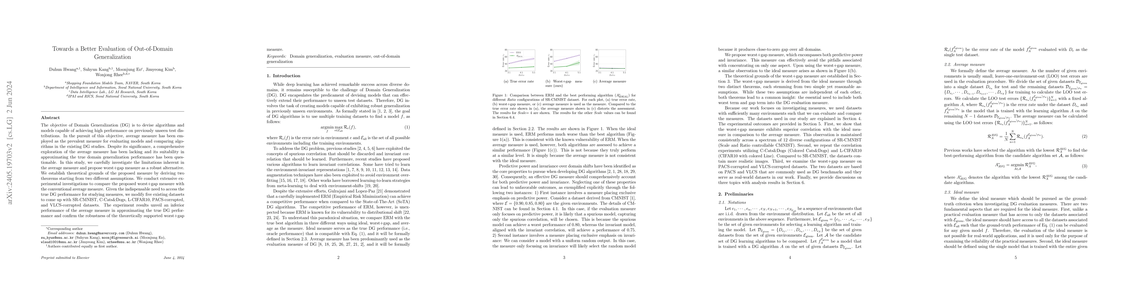 Thumbnail for Towards a Better Evaluation of Out-of-Domain Generalization