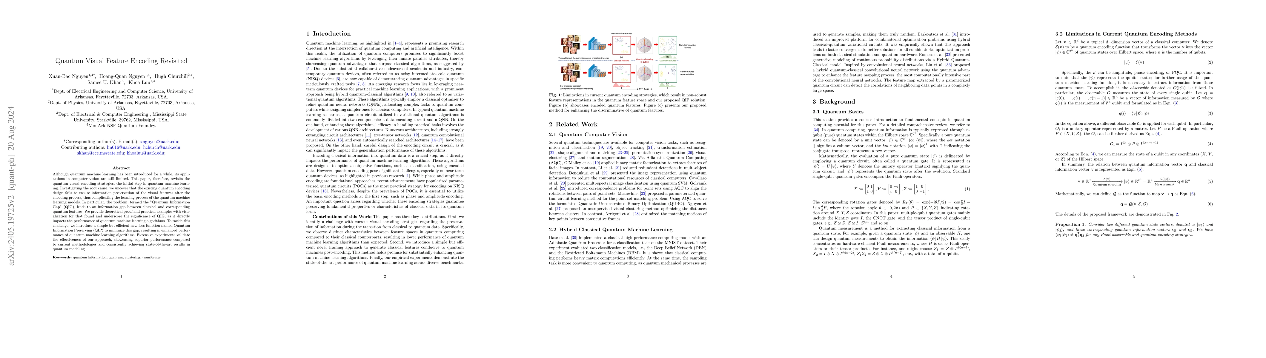 Thumbnail for Quantum Visual Feature Encoding Revisited