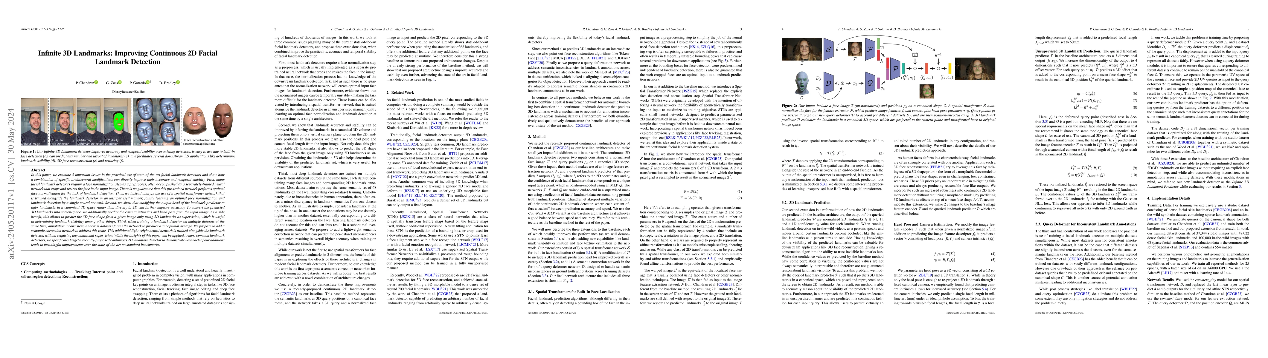Thumbnail for Infinite 3D Landmarks: Improving Continuous 2D Facial Landmark Detection