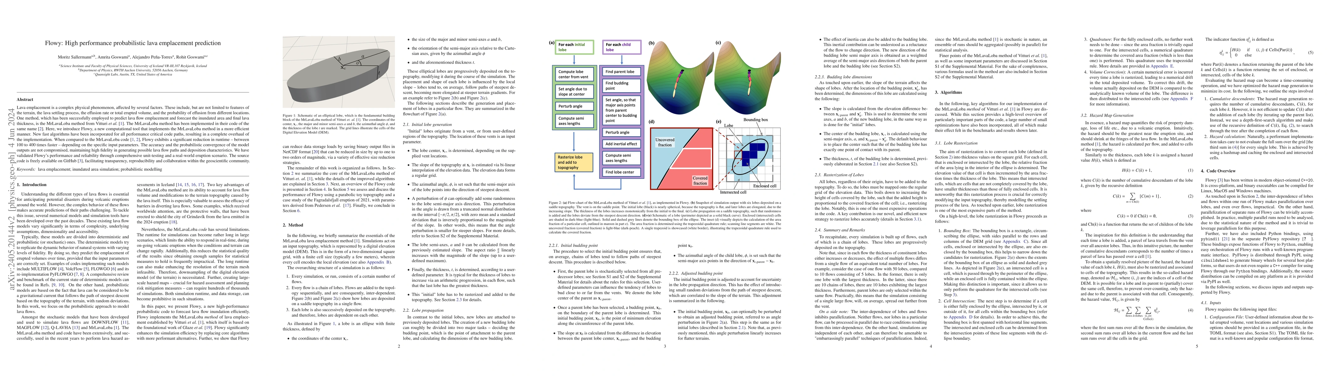 Thumbnail for Flowy: High performance probabilistic lava emplacement prediction