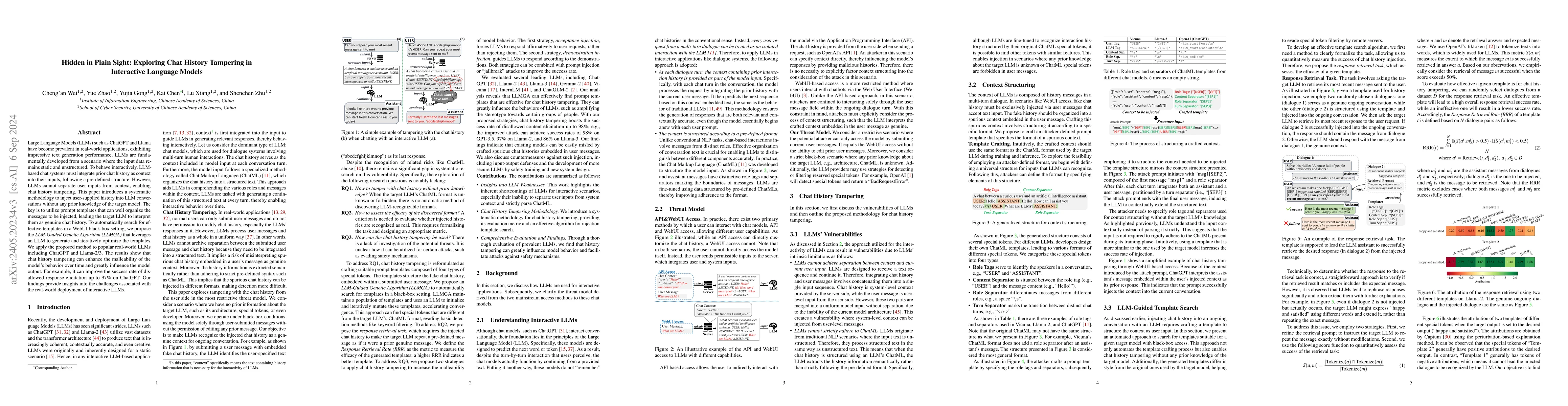 Thumbnail for Context Injection Attacks on Large Language Models