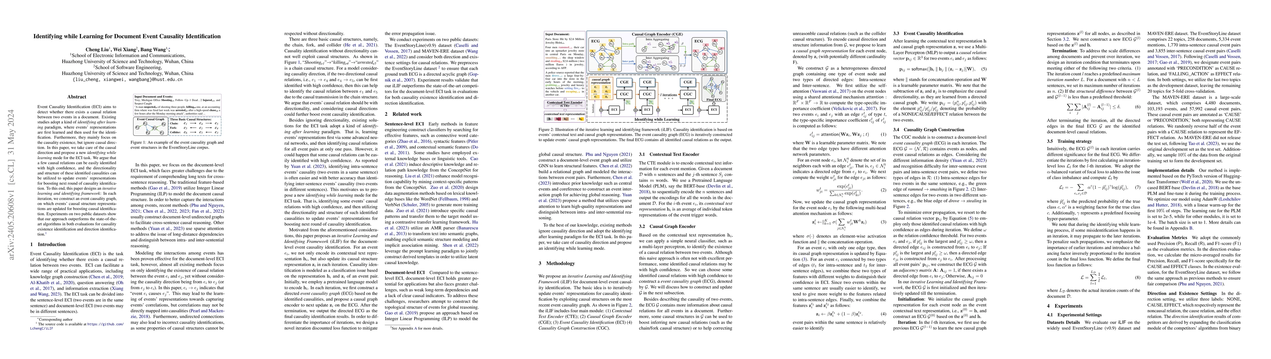 Thumbnail for Identifying while Learning for Document Event Causality Identification