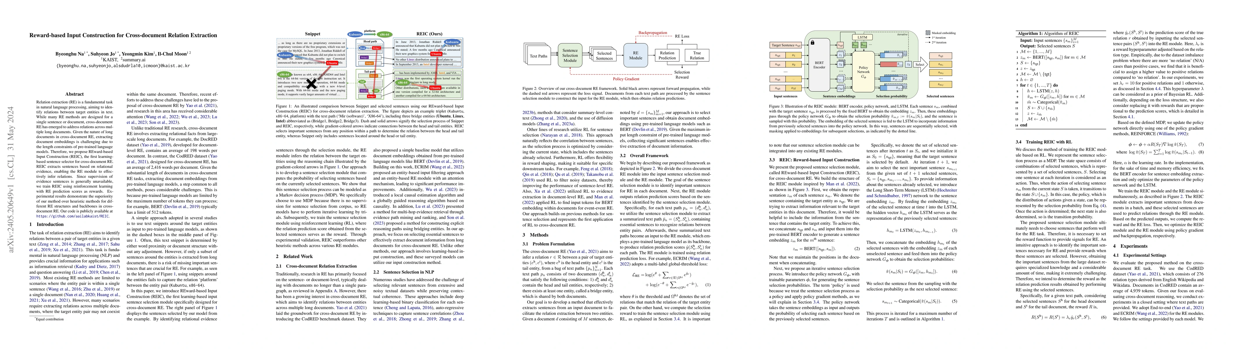 Thumbnail for Reward-based Input Construction for Cross-document Relation Extraction
