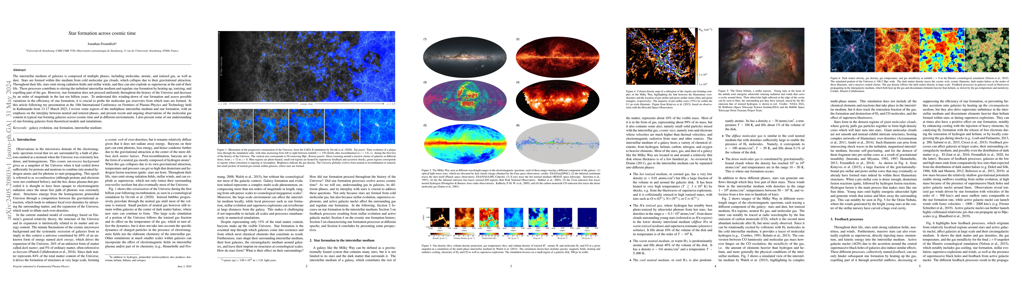 Thumbnail for Star formation across cosmic time