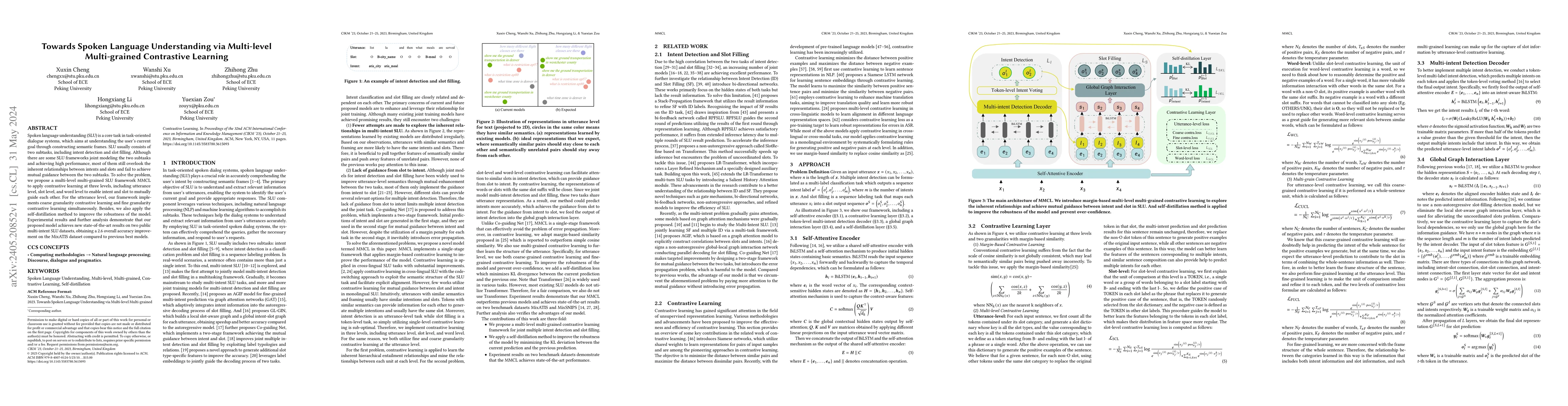 Thumbnail for Towards Spoken Language Understanding via Multi-level Multi-grained
  Contrastive Learning