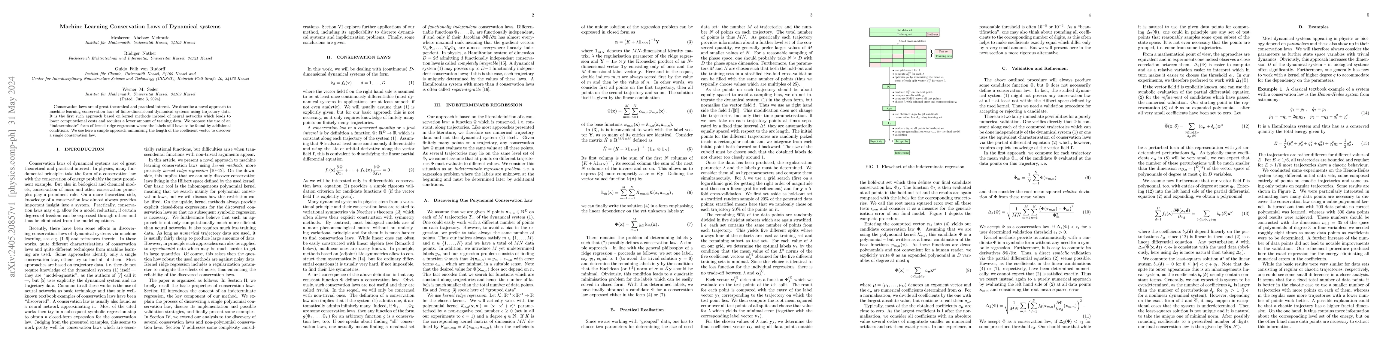 Thumbnail for Machine Learning Conservation Laws of Dynamical systems