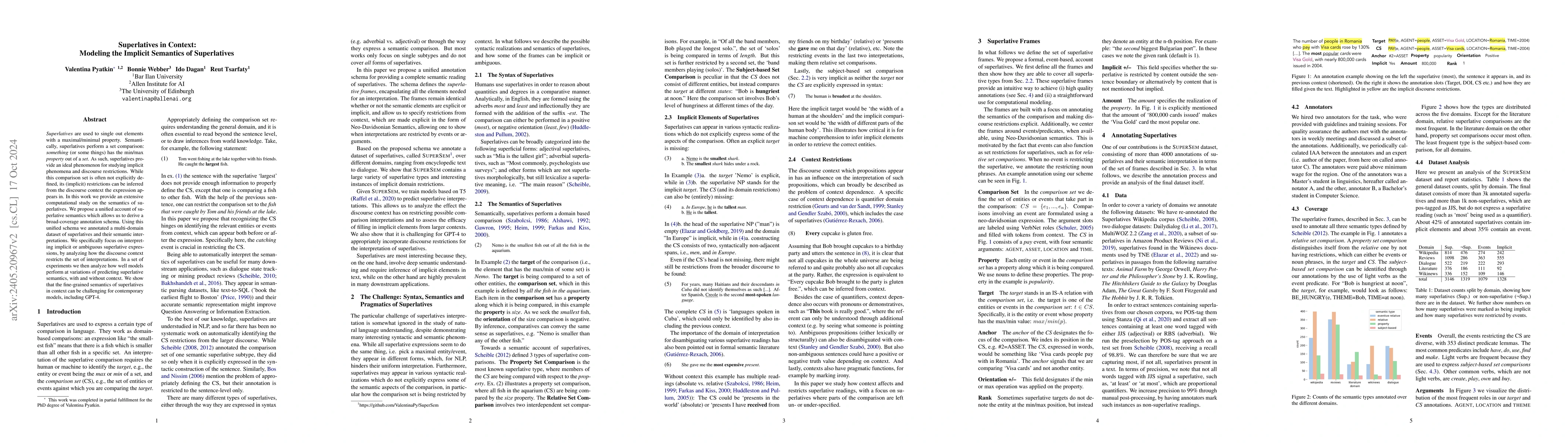 Thumbnail for Superlatives in Context: Explicit and Implicit Domain Restrictions for
  Superlative Frames