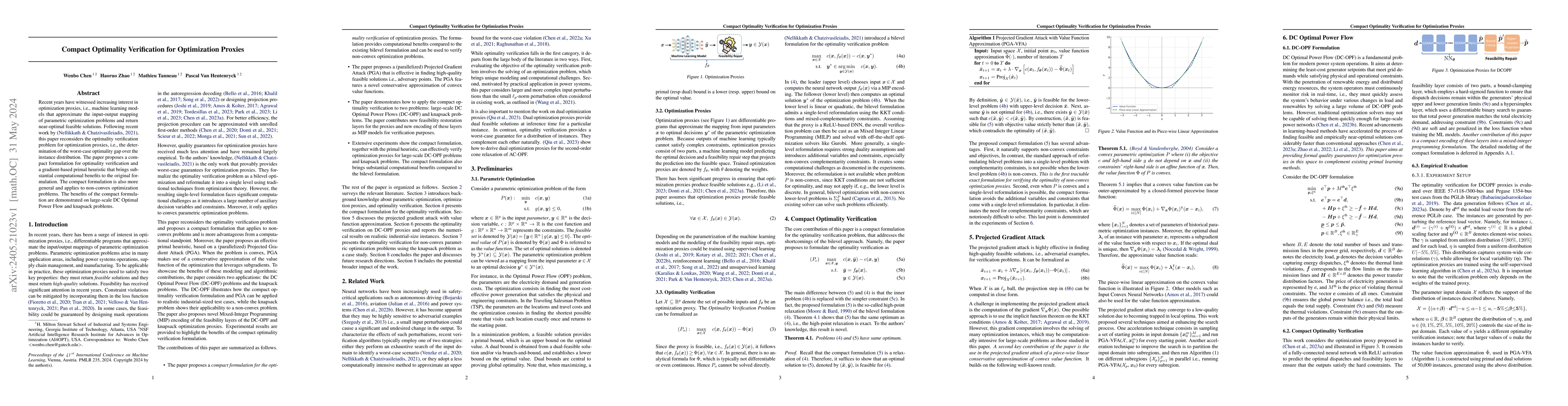 Thumbnail for Compact Optimality Verification for Optimization Proxies