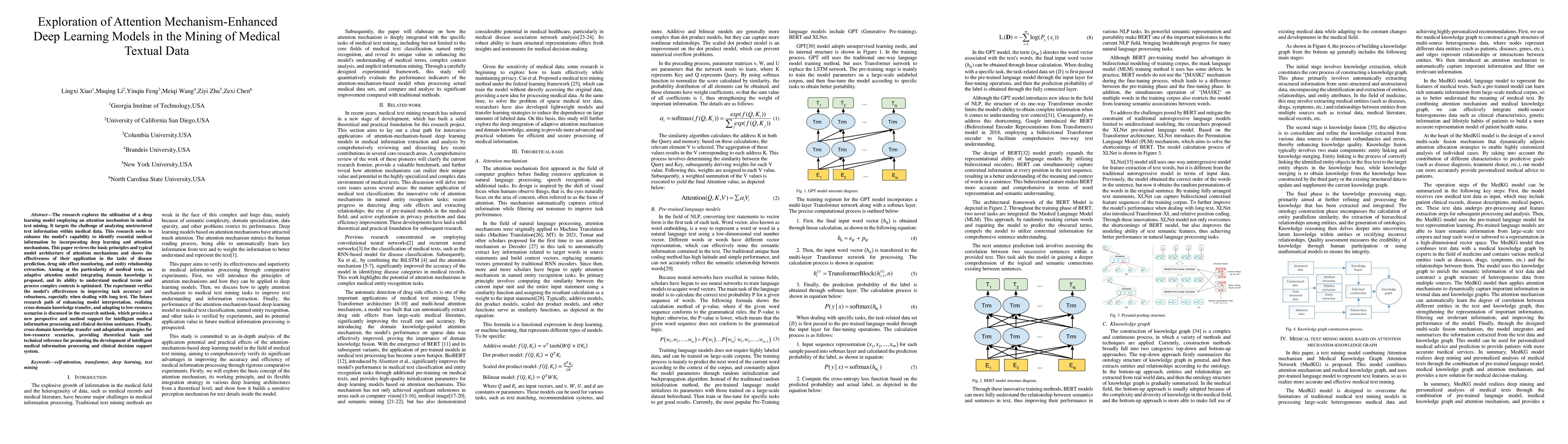 Thumbnail for Exploration of Attention Mechanism-Enhanced Deep Learning Models in the
  Mining of Medical Textual Data