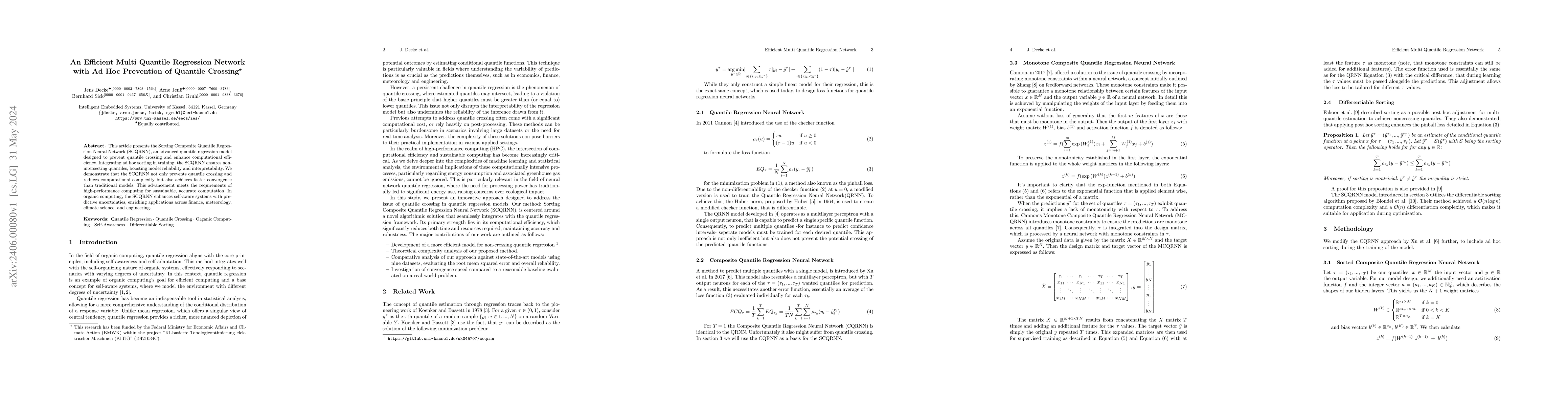 Thumbnail for An Efficient Multi Quantile Regression Network with Ad Hoc Prevention of
  Quantile Crossing