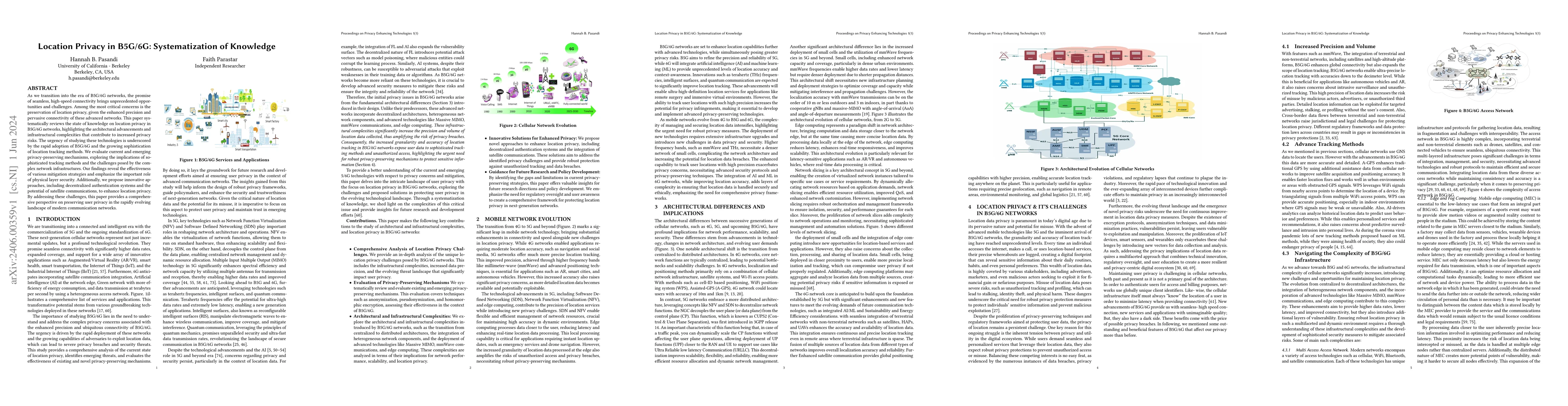 Thumbnail for Location Privacy in B5G/6G: Systematization of Knowledge