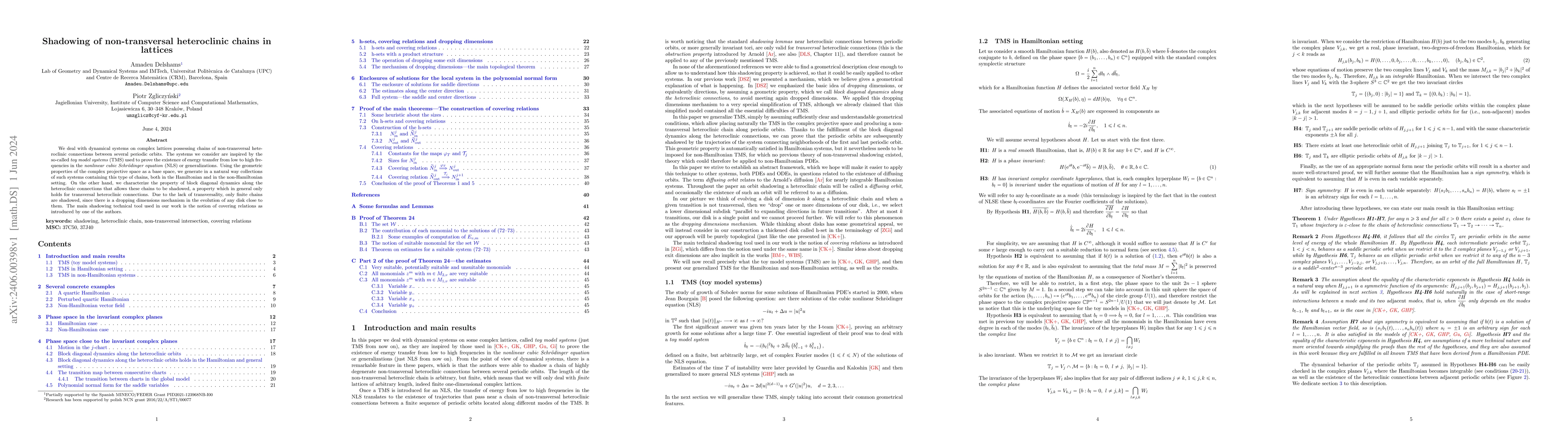 Thumbnail for Shadowing of non-transversal heteroclinic chains in lattices
