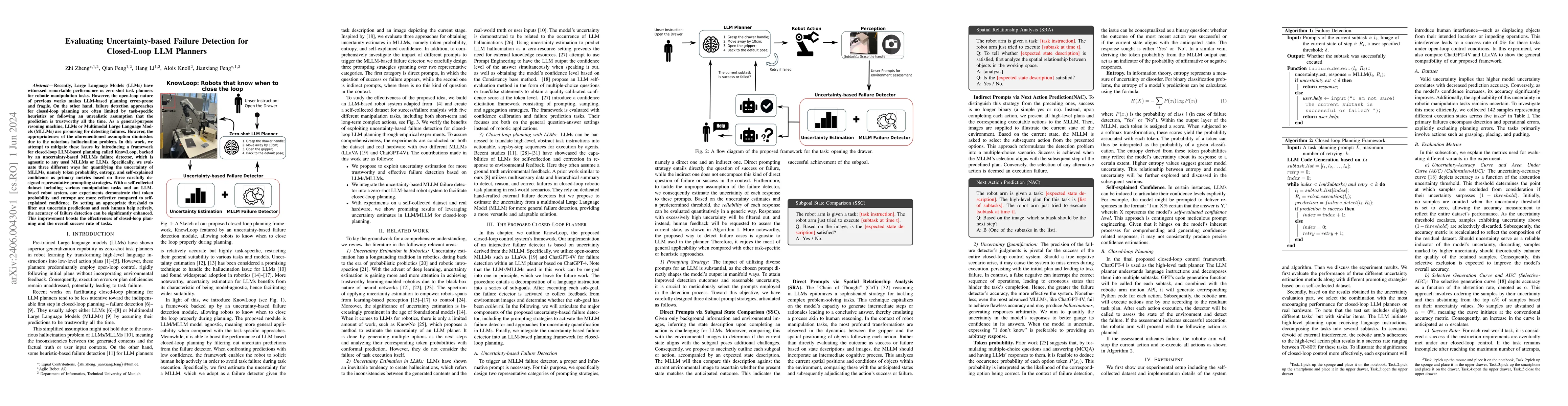 Thumbnail for Evaluating Uncertainty-based Failure Detection for Closed-Loop LLM
  Planners