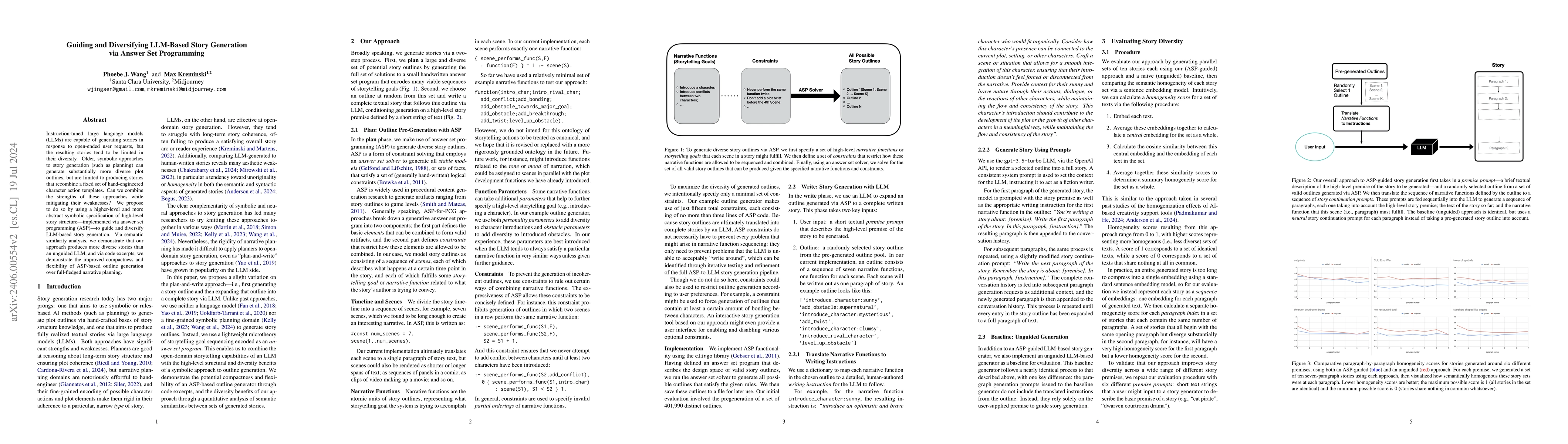 Thumbnail for Guiding and Diversifying LLM-Based Story Generation via Answer Set
  Programming