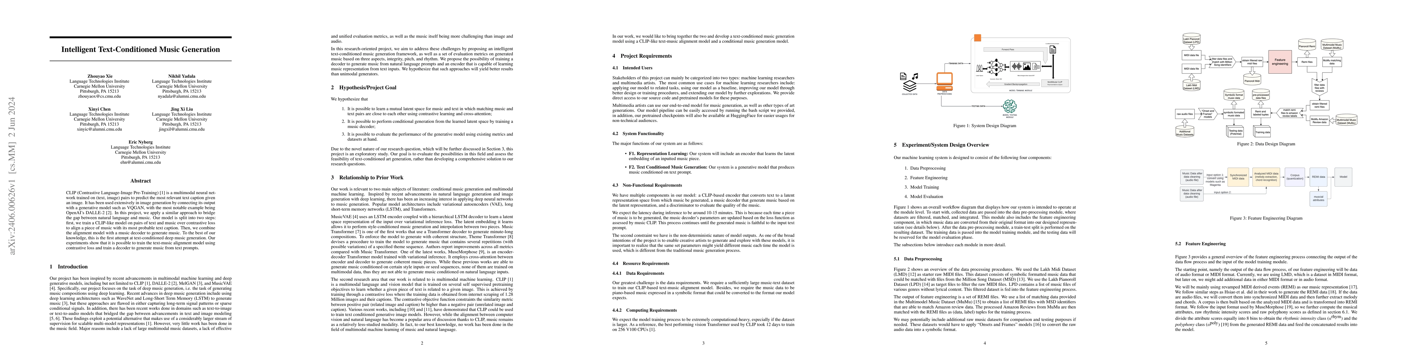 Thumbnail for Intelligent Text-Conditioned Music Generation