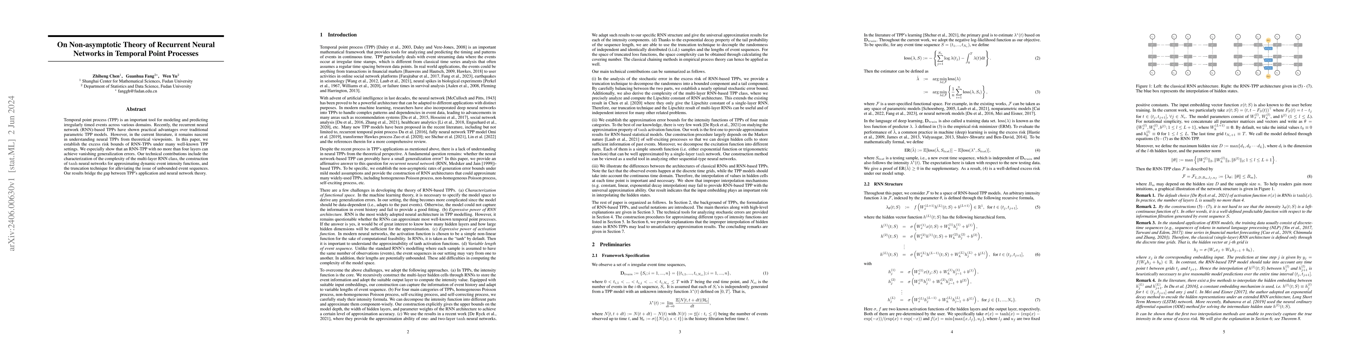 Thumbnail for On Non-asymptotic Theory of Recurrent Neural Networks in Temporal Point
  Processes