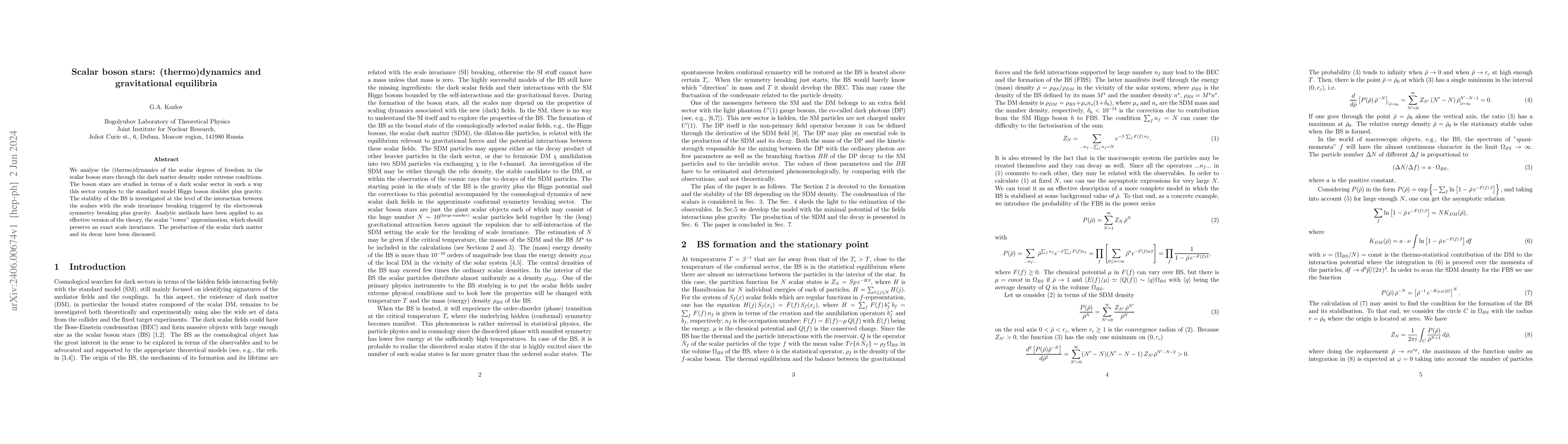 Thumbnail for Scalar boson stars: (thermo)dynamics and gravitational equilibria