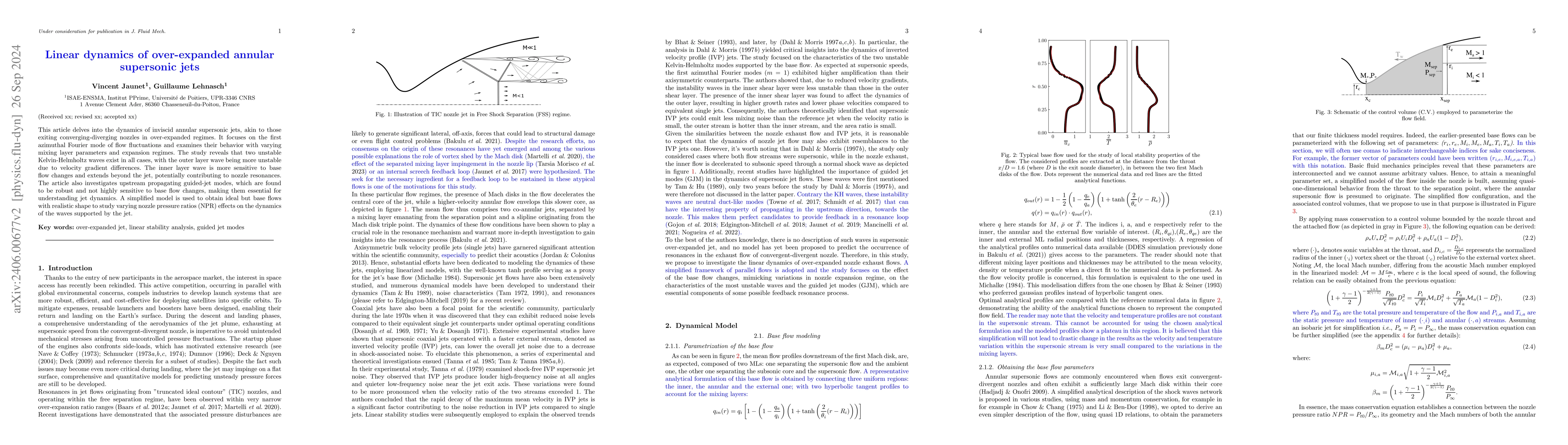 Thumbnail for Dynamics of inviscid annular supersonic jets