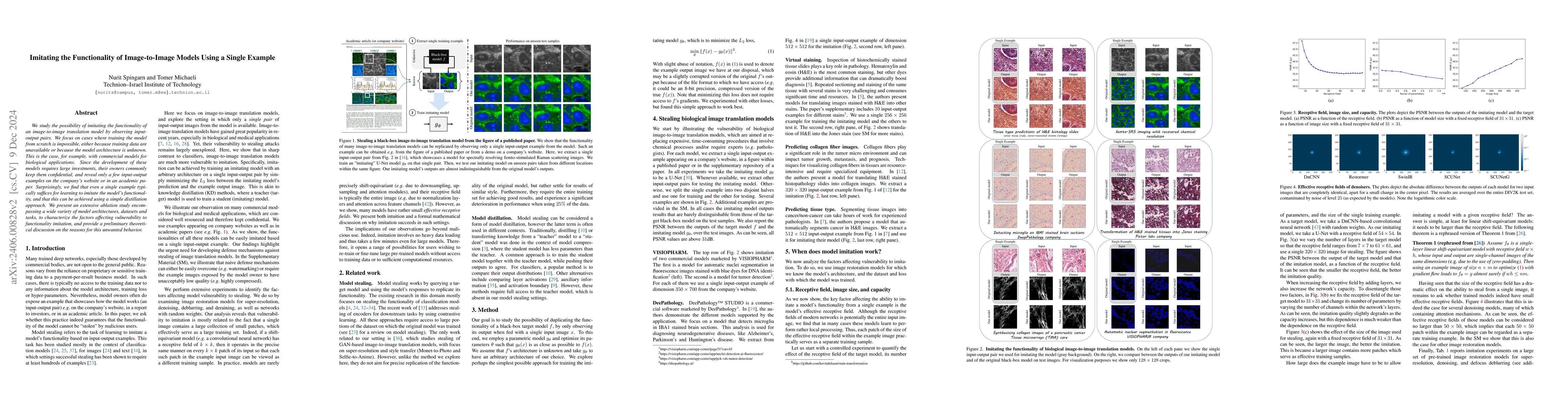 Thumbnail for Stealing Image-to-Image Translation Models With a Single Query