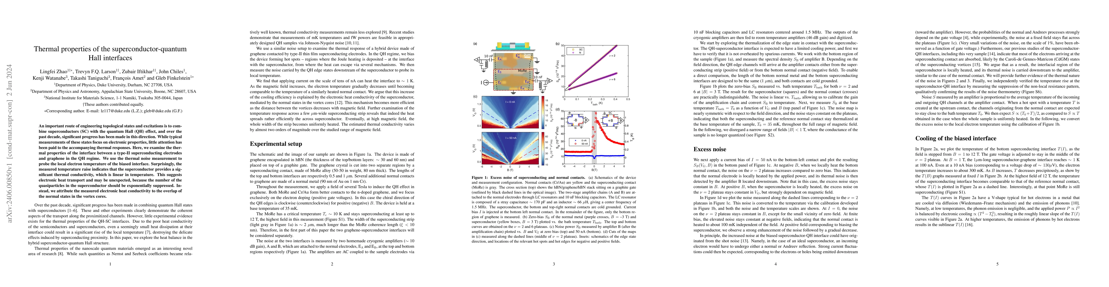 Thumbnail for Thermal properties of the superconductor-quantum Hall interfaces