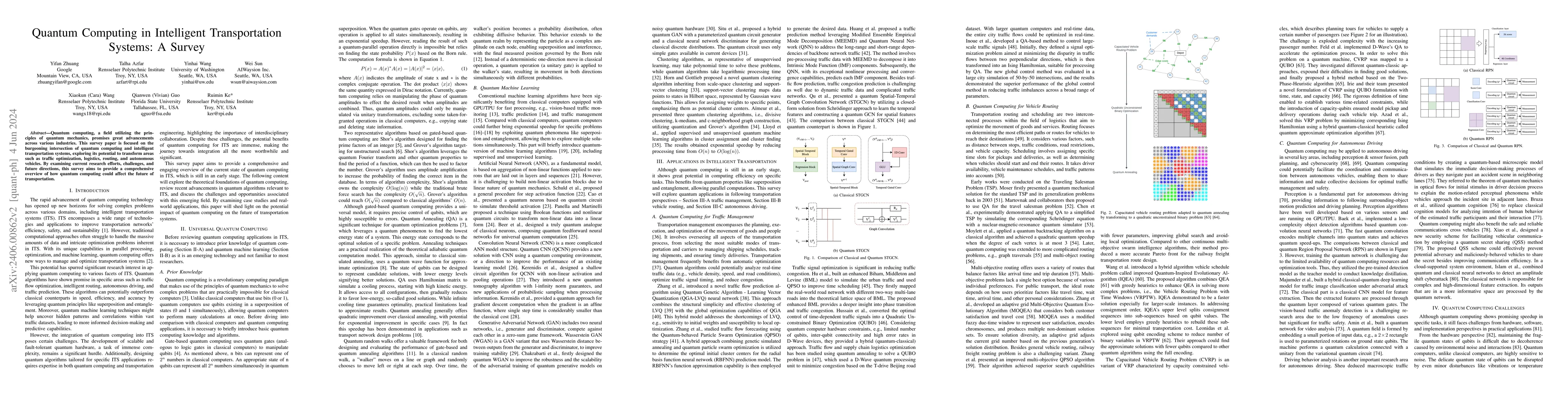 Thumbnail for Quantum Computing in Intelligent Transportation Systems: A Survey